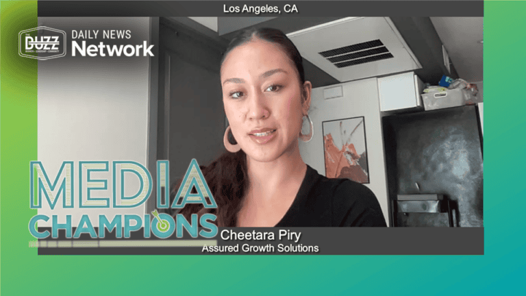 Media Champions with Cheetara Piry of Assured Growth Solutions